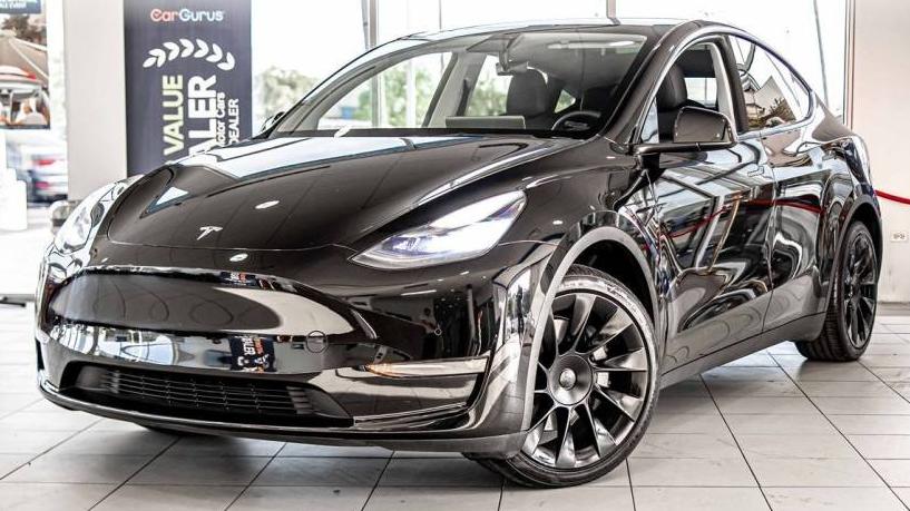 TESLA MODEL Y 2021 5YJYGDEE4MF143390 image